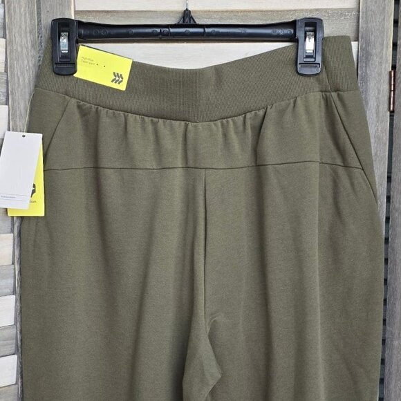 High-Rise French Terry Butter Wash Tapered Pants | All in Motion | Medium - Picture 7 of 15